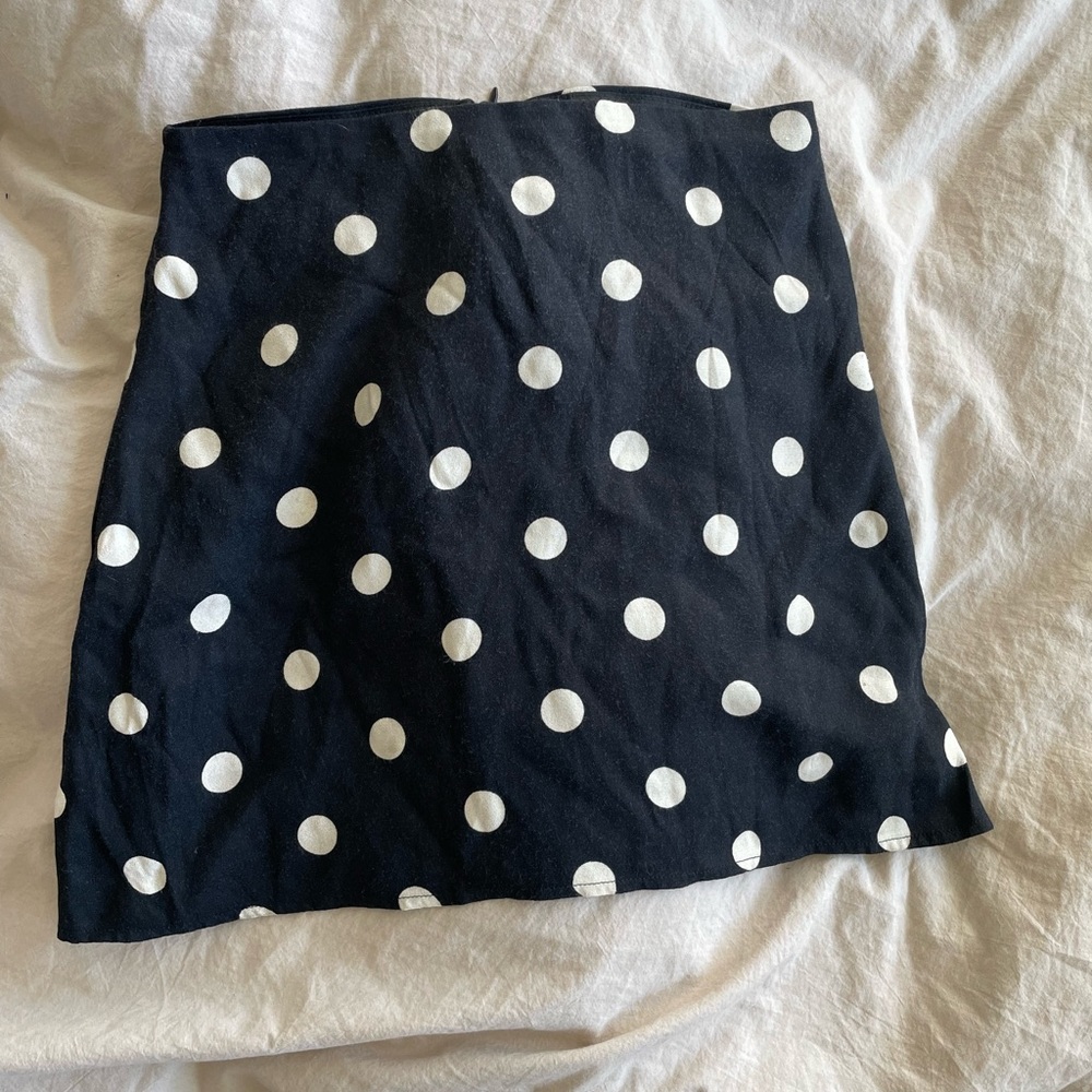 Reformation Polka Dot Skirt